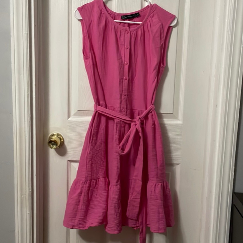 New York & Company Womens Pink Dress